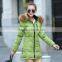 Plus Size New 2016 Winter Women Jacket Down Coat Fur Collar Hood Parka Coat Thick Jacket