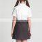 School girl skirt dress solid color all-match new design custom made
