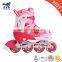 hot sale inline four wheel roller skate shoes for children sports