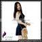 CX-H-15 Cute Rabbit Shape Women Genuine Rex Rabbit Fur Handbag
