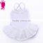 Fashion ballet sling tutu dress rhythmic gymnastics leotard for girls