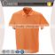 wholesale custom design multi-color collar blank orange sport t shirt