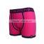 Fashion Newest 100% Cotton Pure Pink Color Boxer Shorts for Men