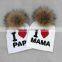 Myfur Best Price Popular 100% Cotton Double Layer Printed Baby Hat with Ear Muff