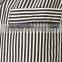 High quality smooth ladies pajamas fashion long sleeve women silk striped pajamas