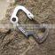 Survival Camping Hiking Outdoor Rescue Gear Mini Carabiner Keychain Multi Tool Kit Key Chain