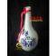 XD-QH-FY-V003, Modern decoration ceramic vase, Blue and white porcelain vase, Jingdezhen porcelain vase, Mixed order, 10 Pieces/Lot