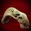 Custom 1/6 Warrior Alien Skull Trophy Antique Finish Hunter Predator 47*10.5*21 cm