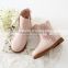 B21783A Korea girls summer leather bowknot Rome shoes sandals