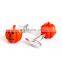 Novelty Halloween pumpkin design cufflinks