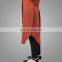 Fashion Islamic Wear Latest Collection Muslim Clothing Women's Long Puff Sleeve Neck Long Shirt Midi/ Tunic Dresses