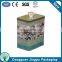 Antique Farmers Pride Cube Cut Coffee Tin with a lid with Paper Label/by printing