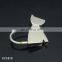 Five-Pointed Star Shape Stainless Steel Wire Rope Zinc Alloy Metal Keychain