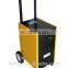 Hand push dehumidifier machine for commercial and industrial drying