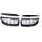 ABS  Front Grille M Color Gloss Black For BMW  E90 3 Series 2005-2007