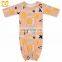 Children New Bear Printed Adorable Newborn Long Sleeping Bags Clothing Wholesale Baby Girls Boutique Sleeping Gown