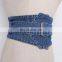 TWOTWINSTYLE Belts For Women Solid Denim Wide High Waist Vintage Dresses Accessories
