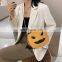 Halloween Pumpkin PU Leather Purses Casual Women Pursed and handbags Girl's Shoulder Bag Crossbody Bag Chain Purse