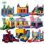 trampoline air inflatable comercial use bouncing castle combo bouncy bounce house
