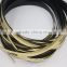 golden shiny plastic extrusion edge trim/strip/color and size can mdf