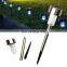 Led solar plug light lawn light stainless steel garden decorative light