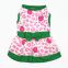 Cross-border Hot Dog Dress Pet Clothes Summer New Skirt Flower Print Wholesale Animal Supplies