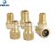 knurled Copper aluminull alloy pump Bicycle Convert Presta to Schrader Bike air Valve Adaptor adapters
