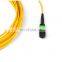 12 Cores MPO to LC Female Male fiber yama kablosu SM G657A Fan Out Fiber Jumper MPO LC Fiber Patch cord