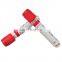 Hot Sale EDTA K2 K3 Vacuum Blood Collection Tube PET Plastic EDTA Tube for Laboratory