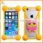low price led light unviersal silicone bumper cellular for cellphone