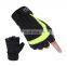 HANDLANDY Hi-vis Green Neoprene Gym Gloves Weight Lifting Sports Bike Gloves Fitness Training