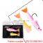 Hot Sale in Germany 10g 25g 45g Lead Head Hook+Two Soft Fish  Fishing Lures Animated Lure