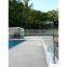 Customized Use Exterior Pool Fence Spigot Frameless Glass Railing