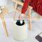 Simple Design Household Office Plastic Dust bin 12L Pedal Bin Plastic Dustbin with Double Layers open top trash can