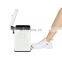 Wholesale kitchen waste bins hand standing waste recycling bin embossed food waste can trash bin