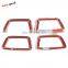 Interior Front & Rear Door Handle Frame Cover Trims for Toyota Tacoma 2016-2020