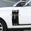 ABS Gloss black Auto Exterior Door Accessories Trim Stickers For Land Rover Range Rover Evoque