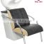 Modern Black salon equipment massage Backwash Shampoo Unit Hair Wash Chairs with bowls sink