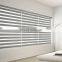 Auto Motorized Motorised Automatic Electric Smart double Layer blackout Auto Zebra Roller Blinds Shades
