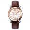 Original watch company wholesale women quartz watch Skmei 9265 waterproof genuine leather ladies wristwatch