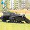 Comfortable new design educational mobile car chassis dtv shredder crawler undercarriage