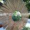 Handwoven Hot Sale Decor Vintage Seagrass Round Mirror Bohemian Art Decor Manufacturer Vietnam Cheap Wholesale