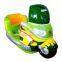 Guangdong Zhongshan Tai Le play indoor and outdoor waterproof 3-seat parent-child rocking machine rocking car children's police car rocking music supermarket coin self-service