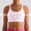 Custom Logo Cross Back Sexy Yoga Bra Women Workout Running Gym Bra Top Ladies Bodybuilding Fitness Wear Sports Clothing
