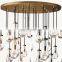 Modern Industrial Rain Drop Pendant Light Chandelier With Unique Glass Shade For Kitchen Island Living Room Bedroom Dining Room