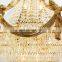 French Luxury Style Dining Room Home Decor Antique Gold Brass Led Crystal Chandelier Pendant