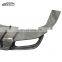 C117 CLA CMST Style High Quality Carbon Fiber Rear Diffuser With Light Rear Bumper Lip For Mercedes Benz CLA CLA45 C117