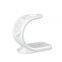 ABS Rubber Oil White Black 3-in-1 Wireless Charger Premium Product Category for Chargers & Adapters