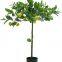 Nordic style New Hot Sales New Design Bonsai Stand Artificial Tree Real Touch 120cm Orange Lemon Artificial Tree Indoor Home Outdoor
