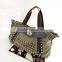 New style canvas single shoulder bag unisex tote bag with rivet